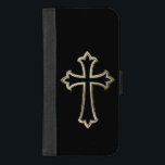 Capa Carteira Para iPhone 8/7 Plus Cruz cristã<br><div class="desc">Cruz cristã</div>