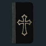 Capa Carteira Para iPhone 8/7 Plus Cruz cristã<br><div class="desc">Cruz cristã</div>