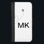 Capa Carteira Para iPhone 8/7 Elemento simples e mínimo de viagem de texto para<br><div class="desc">Design</div>