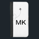 Capa Carteira Para iPhone 8/7 Elemento simples e mínimo de viagem de texto para<br><div class="desc">Design</div>