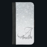 Capa Carteira Para iPhone 8/7 Plus Garota Na moda Crystal Silver Glitter Sparkles Chi<br><div class="desc">Glitter de prata brilhante brilhante Elegante Glitter Sparkles chic,  Glitter Sparkles prateado com gradiente branco e cor de cinza frontal.personalizando com um nome ou monograma,  ou simplesmente exclua a caixa branca e o nome da amostra se você não quiser.</div>