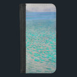 Capa Carteira Para iPhone 8/7 Gustav Klimt - Attersee<br><div class="desc">Attersee - Gustav Klimt,  Oil on Canvas,  1910</div>