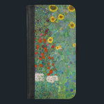 Capa Carteira Para iPhone 8/7 Gustav Klimt - Jardim do País com Girassóis<br><div class="desc">Jardim do País com Girassóis/Jardim de Fazenda com Girassóis - Gustav Klimt em 1905-1906</div>
