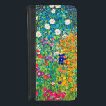 Capa Carteira Para iPhone 8/7 Jardim Flor, Gustav Klimt<br><div class="desc">Gustav Klimt (14 de julho de 1862 - 6 de fevereiro de 1918) foi um pintor simbólico austríaco e um dos membros mais proeminentes do movimento Secessão de Viena. Klimt é notado por suas pinturas, murais, esboços, e outros objetos de arte. Além de suas obras figurativas, que incluem alegorias e...</div>
