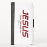 Jesus Cada joelho vai arco Philippianos 2:10-11<br><div class="desc">Jesus Todo Joelho vai arco Philippianos 2:10-11,  cores Patrióticas,  branco vermelho e azul,  Escritura Bíblia,  Cristão.</div>