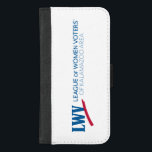 Capa Carteira Para iPhone 8/7 Plus Liga de eleitores das mulheres da caixa da<br><div class="desc">Liga do eleitor das mulheres da caixa da carteira da área de Kalamazoo</div>