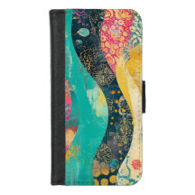 Onda de Flores Multicoloridas