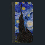 Capa Carteira Para iPhone 8/7 Vincent Van Gogh - A noite de Starry<br><div class="desc">A Noite Estrelada / La nuit etoilee - Vincent Van Gogh em 1889</div>