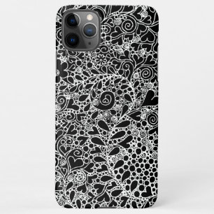 Capa Para iPhone Estojo de telefone com desenho botânico intrincado