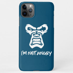 Capa Para iPhone Eu não estou zangado - o macaco
