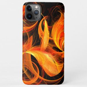 Capa Para iPhone Fireball Abstrato Art Glossy