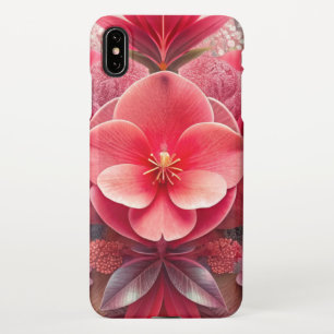 Capa Para iPhone Flores e Abstra do Pastel do Elegance em chamas