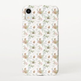 Capa Para iPhone Frota Florestal da Raposa de inverno