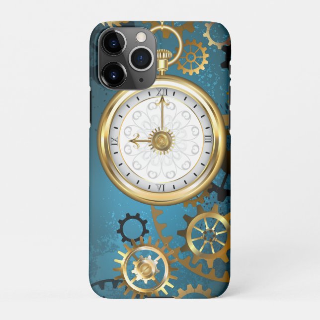 Capa Para iPhone Fundo de taruga com guelras (Verso)