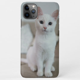 Capa Para iPhone Gato branco | Zazzle_Growth.