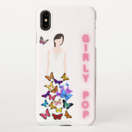 Capa Para iPhone Girly pop butterfly phone case 