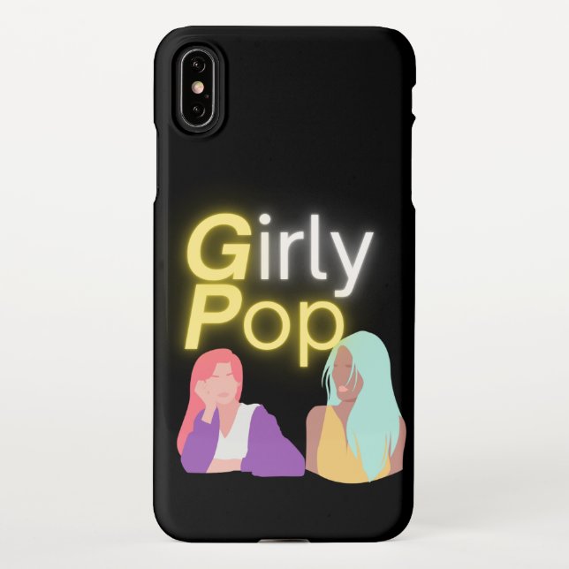 Capa Para iPhone Girly pop phone (Verso)