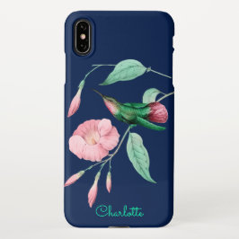 Capa Para iPhone Hummingbird Floral Personalizado