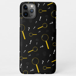 Capa Para iPhone Investigador Privado Preto