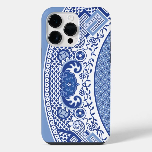 Capa para iPhone / iPad Classic Blue Willow (Verso)