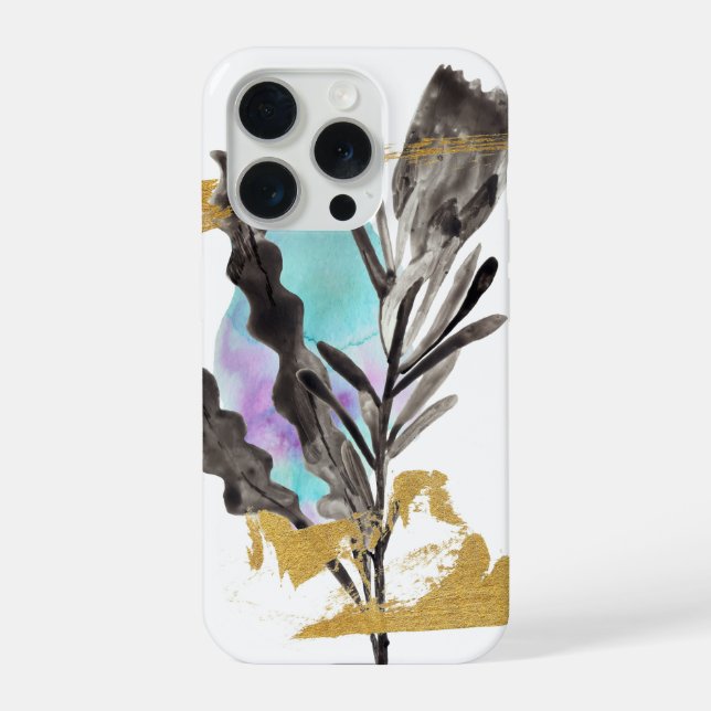 Capa para iPhone/iPad com flor Protea, textura dou (Verso)