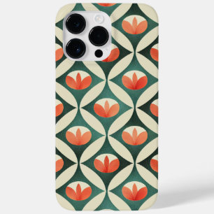 Capa para iPhone / iPad com padrão abstrato retrô