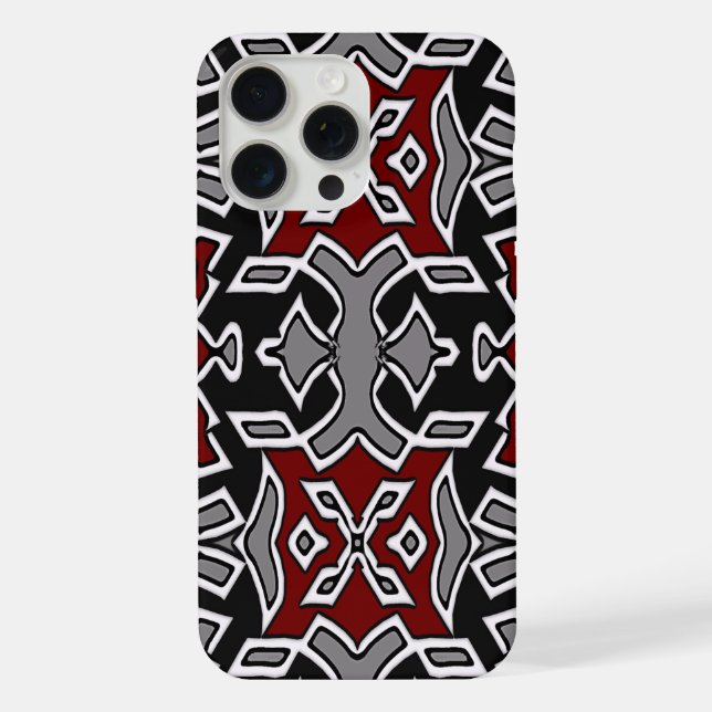 Capa para iPhone / iPad, Um vibrante design multic (Verso)