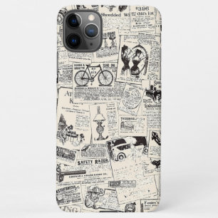 Capa Para iPhone Jornal Vintage 