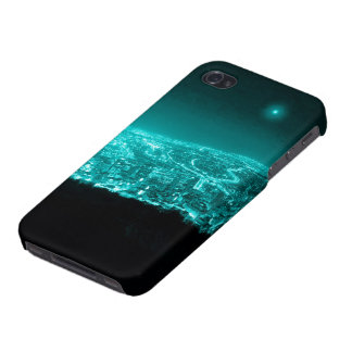 Capa iPhone 4 Luzes de néon da cidade