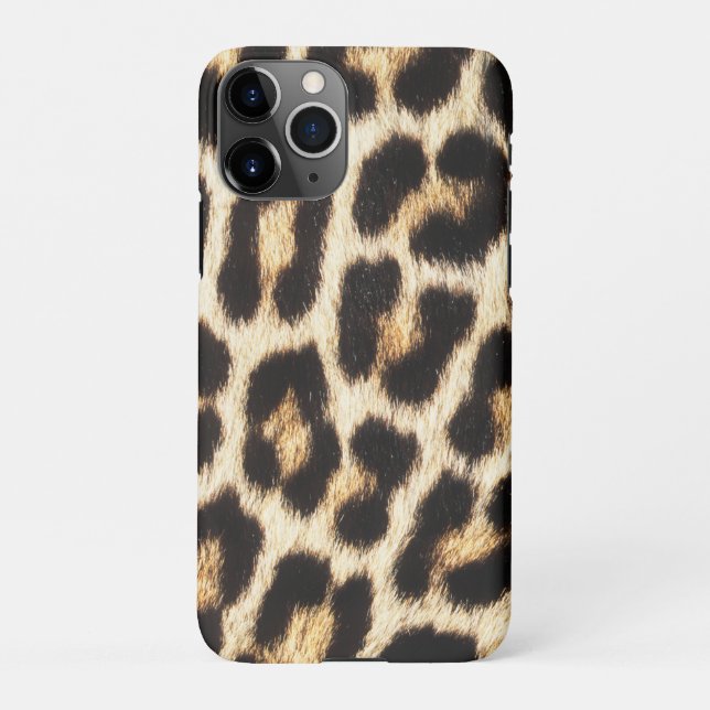 Capa Para iPhone Mala de Ajustado ProSlim 11 do iPhone Leopard, bri (Verso)