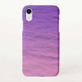 Capa Para iPhone Mar Rosa E Roxo