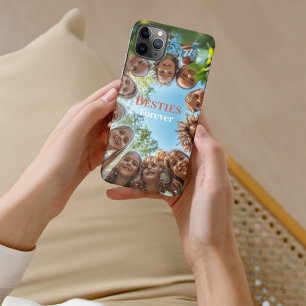 Capa Para iPhone Melhores Amigos para Amigos para Sempre Citam Foto