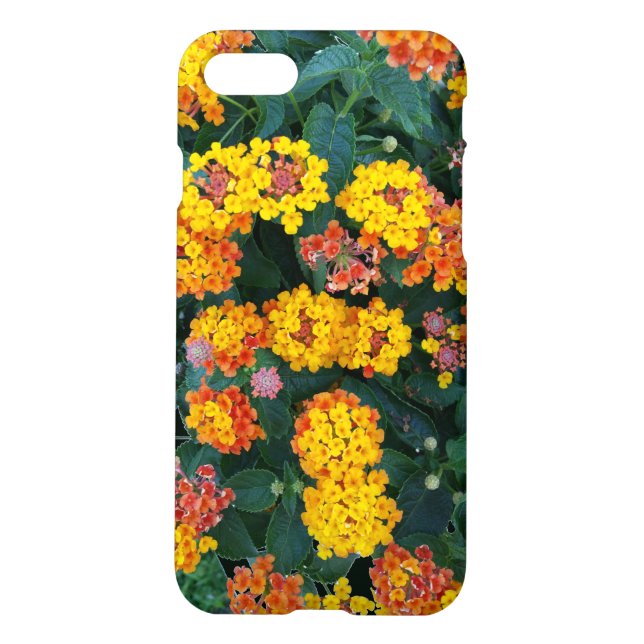 Capa Para iPhone Milhão casos florais bonito do iPhone 7 de Bels (Verso)