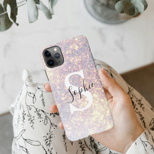 Capa Para iPhone Moderno brilho   Personal Inicial Girly iP