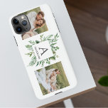 Capa Para iPhone Monograma Duas Fotografias | Quadro verde personal<br><div class="desc">Monograma Duas Fotografias | Quadro verde personalizado</div>