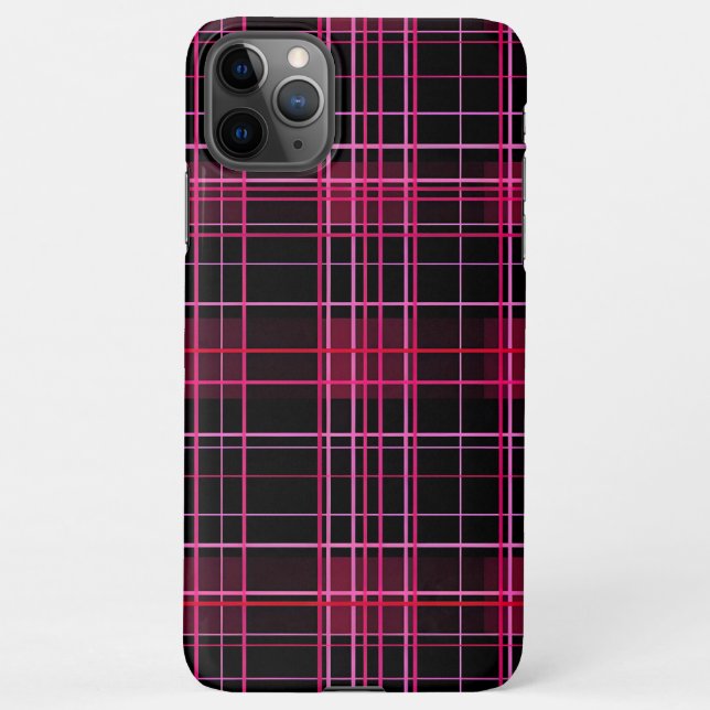 Capa Para iPhone Na moda Rosa Moderno (Verso)
