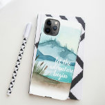 Capa Para iPhone Natureza Moderna Da Aquarela O Vamos Da Aventura C<br><div class="desc">Natureza Moderna Da Aquarela O Vamos Da Aventura Começa</div>