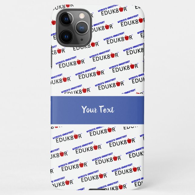 Capa Para iPhone O maior educador do mundo (Verso)