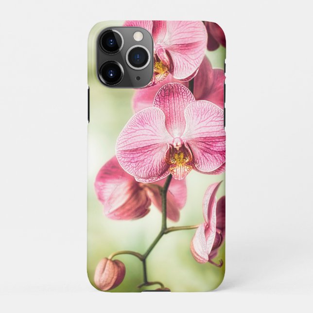 Capa Para iPhone Orquídea Rosa (Verso)