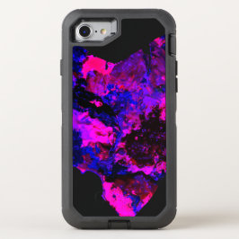 Capa Para iPhone 8/7 OtterBox Defender Coração Roxo