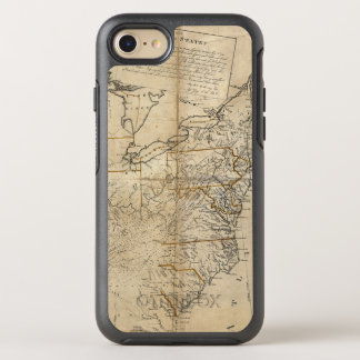 CAPA PARA iPhone 8/7 OtterBox SYMMETRY MAPA: EUA, 1783