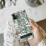 Capa Para iPhone Padrão de Folhas de Oásis Moderna de Aquarela Trop<br><div class="desc">Apresentando nossa coleção de padrões de Oasis Moderno de Aquarela Tropical, agora disponível no Zazzle! Mergulhe na beleza vibrante da natureza com esses produtos deslumbrantes apresentando uma reviravolta contemporânea na folhagem tropical.Escolha entre uma grande variedade de produtos para se adequar às suas necessidades e estilo pessoal. Quer você esteja procurando...</div>