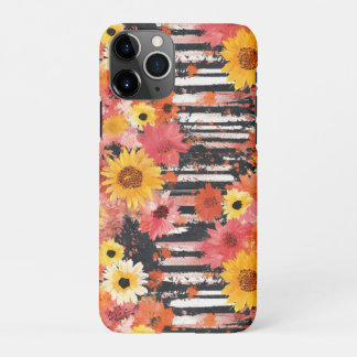 Capa Para iPhone Padrão Vintage Watercolor Floral Abstrato (10)