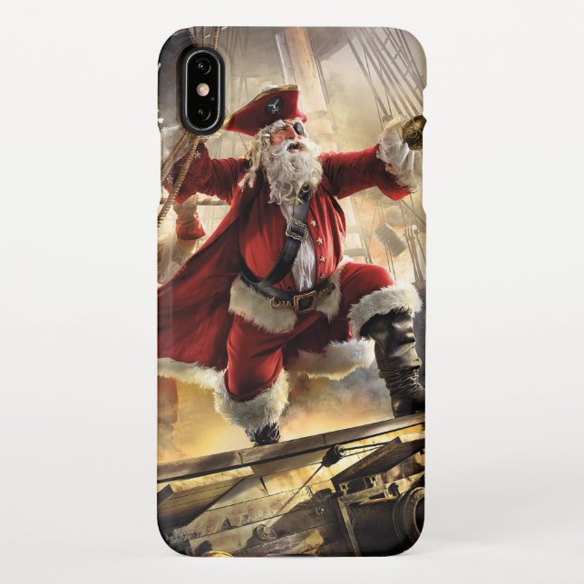 Capa Para iPhone Papais noeis piratas (Verso)