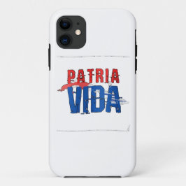 Capa para iphone Patria y vida