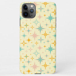 Capa Para iPhone Pattern of colorful retro stars