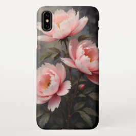 Capa Para iPhone Peony Floral Artwork