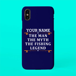 Capa Para iPhone Personalizou O Homem O Mito A Lenda De Pesca