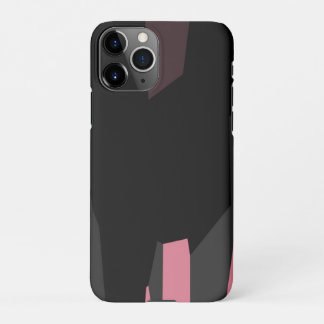 Capa Para iPhone Preto e Cinza rosa