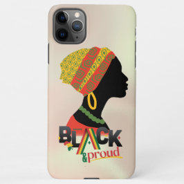 Capa Para iPhone Rapariga Americana Negra E Orgulhosa